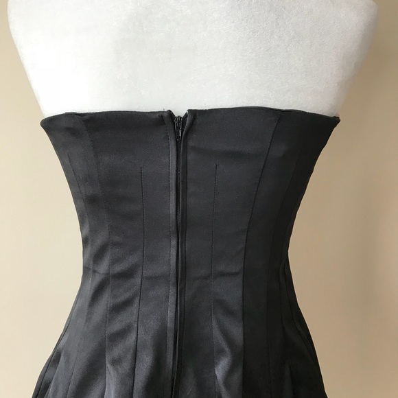 Teeze Me black strapless dress - Picture 6 of 6